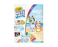 Crayola Color Wonder Bluey, Mess Free, Magic Reveal Coloring, Includes 18 Pages of Bluey, Friends and Adventure Filled Scenes with Surprises and 5 Special Markers, Won't Colour on Skin or Fabric!