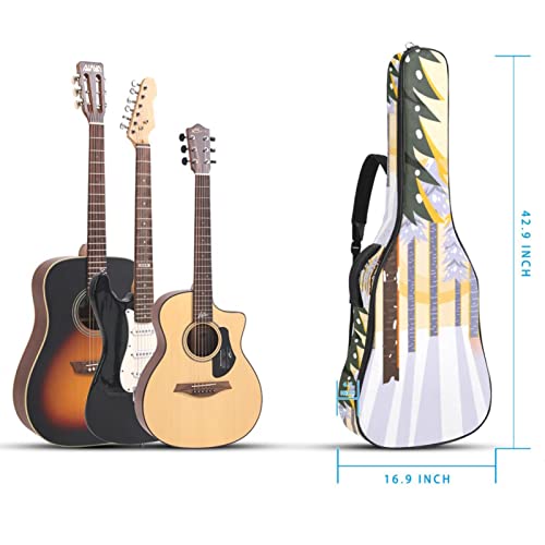 Hondank Housse pour guitare acoustique – 101,6 cm d’épaisseur – Rembourrage imperméable – 101,6 cm – 104,1 cm d… - Les Beatles, Paul McCartney, John Lennon, RIngo Starr, George Harrison Hondank Housse pour guitare acoustique - 101,6 cm d'épaisseur - Rembourrage imperméable - 101,6 cm - 104,1 cm d… – Image 6