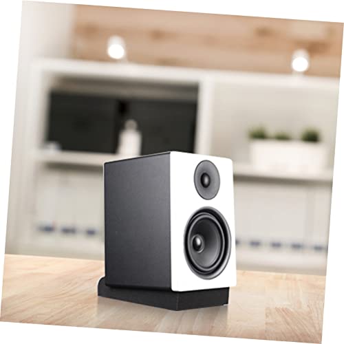 ibasenice 4 piezas Almohadillas de aislamiento para monitores de estudio profesionales tapetes de amortiguación de sonido pads acústicos miniatura 2