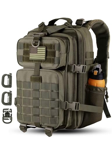 Hannibal Tactical 30L MOLLE Assault Pack, Tactical Backpack