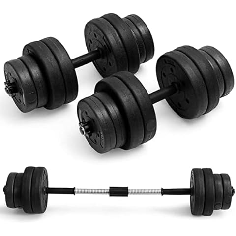 Juego de Mancuernas Ajustables GOPLUS de 30 kg Cover