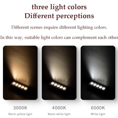 Iluminación CRI90 lineal empotrada LED de alta fidelidad cromática con 10 focos 6