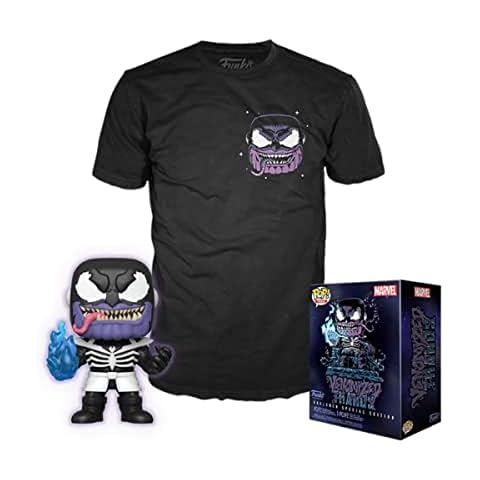 Funko 45464 POP and Tee: Marvel - Venomized Thanos Cover