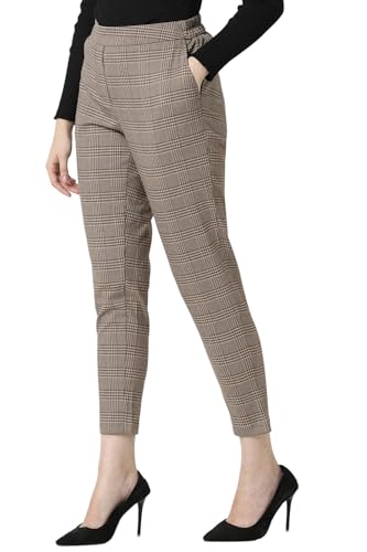 Image of Van Heusen Women High Rise Work Regular Fit Utility Pants