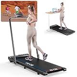 Superun Raceable Walking Pad Klappbar, Laufband für Zuhause bis 12 km/h, Klappbares Laufband Unter...