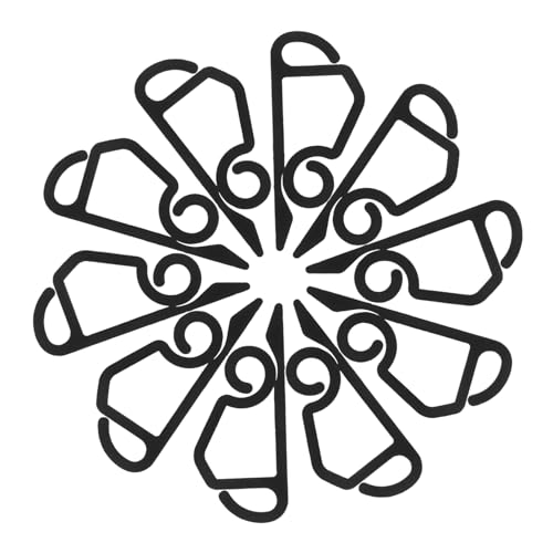 BESPORTBLE 120pcs Gutter Hooks Plastic Planter Hooks for Hanging Plants Mini Light Clips for Holiday Decorations Easy Install