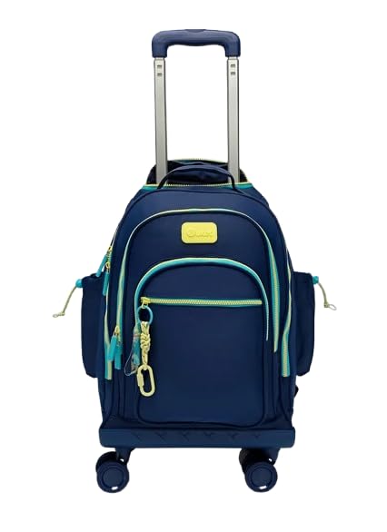 Mochila Com Rodinha 360 Azul Marinho - Puket