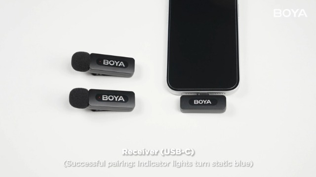 新品未開封Boya BY-V30ワイヤレスピンマイク Amazon.com: BOYA BY-V30 Wireless Lavalier Microphone,USB Type-C