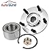 Autoround BR930558K Pair Front Wheel Bearing and Hub Assembly Compatible with Jeep Compass/Patriot 2007-2013, Dodge Caliber 2007-2012 5Lugs