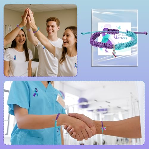 Bracelets de sensibilisation cordon réglable pour vos marches solidaires - 7
