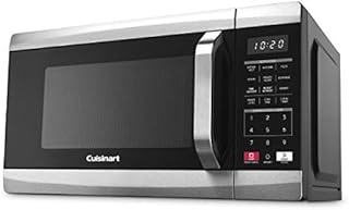 Cuisinart CMW-70C Compact Stainless Steel Microwave Oven, 0.7 cu-ft, Black