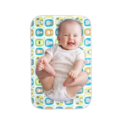 Image of Diaper Changing Mat - Changing Pad Portable The Only Baby Changing Pad That is Washer Dryer Safe - Baby Changing Mat Extra Large Waterproof Diaper Changing Pad (Animal Print)
