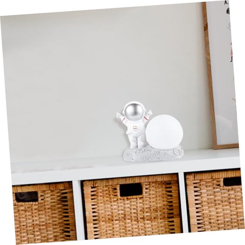 Lámpara de Mesa Astronauta Decorativa de Resina miniatura 4