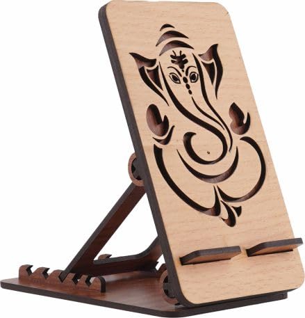 Craftzo Premium Wooden Mobile Stand/Mobile Holder/Dock Station with Charging Slot | Wooden Mobile Stand | Mobile Video Stand (P-3) (B0CQJQJCCY) Amazon Price History, Amazon Price Tracker
