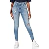ONLY OnlPower Life Skinny Fit Jeans voor dames, halfhoog model