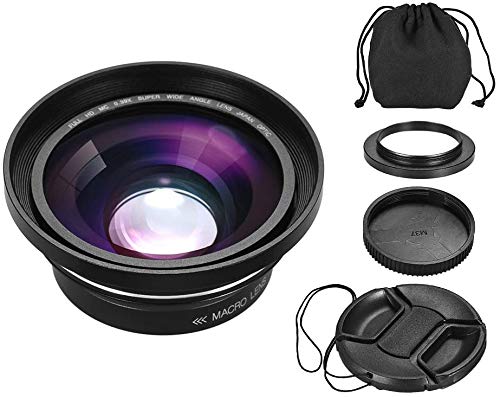 Andoer 30mm 37mm 0,39X Full HD Weitwinkel Makro Objektiv für Ordro Andoer Digitalen Videokamera Camcorder – Bild 7