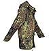 German Army Flecktarn Jacket Miltec Waterproof Parka Camo Men's military wet weather uniform (Medium)