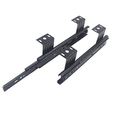 JYING Levante La Diapositiva del Teclado,250mm,300mm Guías para Cajones del Rodamiento de...