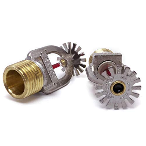 155°F (68°C) K=5.6 K80 Standard Response for Automatic Fire Sprinkler System Chrome Fire Extinguisher Head Pendent Spray