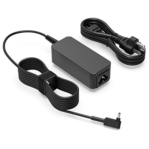 AC Charger Fit for Acer PA-1450-26 Swift Spin 1 3 5 SF114 N16P9 N15Q9 SP315-51 SP111-33 SF314-52 N15Q8 N16W2 N15V2 SF114-32 N17W6 N17H2 SP314-51 CB3 Chromebook Laptop Adapter Power Supply Cord 3.0x1.1