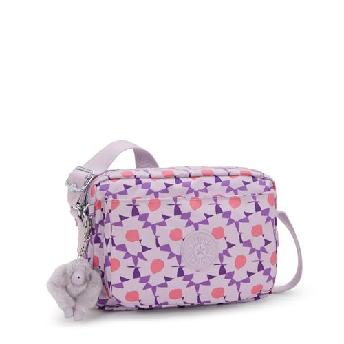 Image of Kipling Women's Abanu Medium Prt Crossbody Bag, Lightweight, Adjustable Waist Pack with Multi-Compartment Zip Pockets