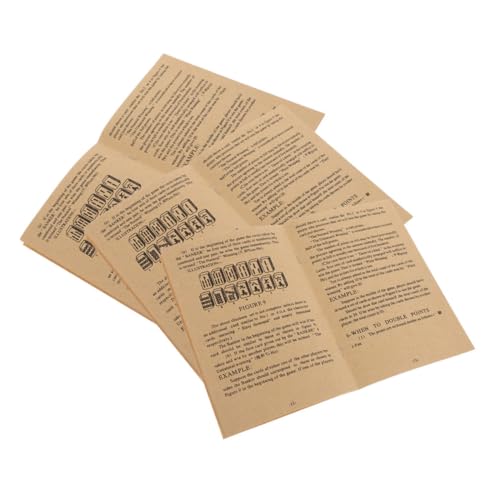 3pcs Mahjong Guidebook Reglas y Estrategias miniatura 1