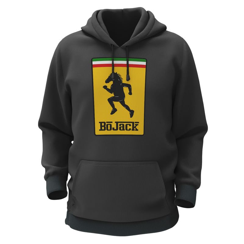 Cotton Hoodie for Men & Women | 350 GSM 100% Pure Cotton Outfit |Graphic Printed Casual Wear |BoJack-Horsemen-7|-image-45