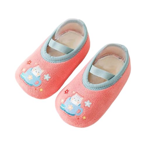 Winter Infant Toddler Shoes Boys Girls Baby Shoes Soft Sole Slip On Shoes Cute Animal Decoration Warm Kids High Tops