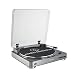 Audio-Technica AT-LP60-USB Fully Automatic Belt-Drive Stereo Turntable (USB & Analog), Silver