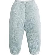 SEAUR Baby Winterhose Flauschig Hose Fleece Gefüttert Warm Pumphose Kleinkind Dick Thermohose Sch...