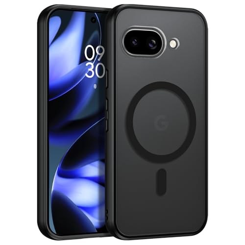 VENINGO Google Pixel 9a �P�[�X �s�N�Z��9a �J�o�[ MagSafe�Ή� ���C�����X�[�d�Ή� �}�O�l�b�gTPU+PC �X�}�z�P�[�X �V���v�� �l�C ����~�� ���^ �y�� �ϏՌ� �w��h�~ �����Y�ی� �O�[�O�� �s�N�Z�� 9a �P�[�X