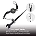 Ergodyne Squids 3001 Retractable Tool Lanyard with Carabiner Mount and Loop Attachment End, Tool Weight Capacity 2 lbs,Black