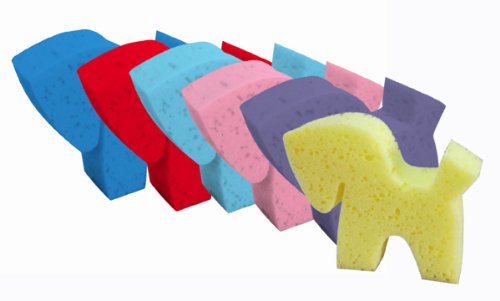 Image of Equiessentials Pony Shaped Grooming Sponges 6 Pack