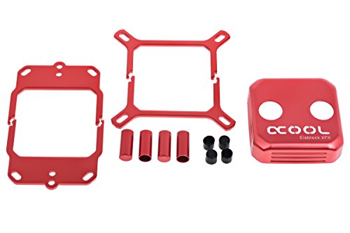 Alphacool 12695 Eisblock XPX CPU replacement cover - red Water cooling CPU - Water blocks