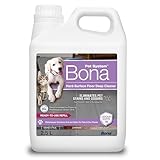 Bona Pet Hard-Surface Floor Deep Cleaner, Pet Stain and Odour Remover, Pet Friendly Floor Cleaner Liquid, Spot Cleaning, 2.5 Litre Refill