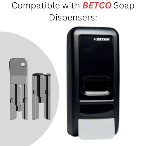Image of Key for Betco Soap Dispensers 98433 - Compatible with Betco Clario Manual Soap Dispensers - Comes with Robby's Cloud Keychain (1 Pack)