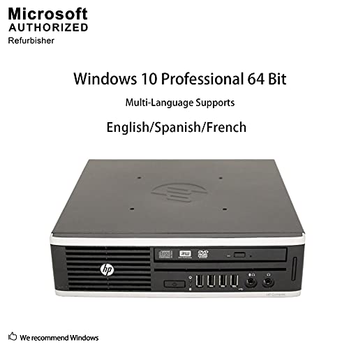 Hp Elite 8300 Ultra Small Slim Business Computer Pc, 8Gb Ram, 120Gb Ssd, Wi-Fi, Windows 10 Professional (Renewed) #TOP2