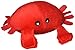 ZippyPaws - Sea Buddies Burrow, Interactive Squeaky Hide and Seek Plush Dog Toy - Crab Miniz, 3 Pack