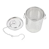 POPETPOP 1Stück Gewürzfilterkorb Nützlicher Solekorb mit Drahtgitter Design Praktischer Gewürzfilter für Tee Gewürze Aufbrühen und Trennen von Feststoffen