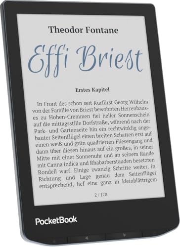 Image of PocketBook Verse Pro Color | Super Thin and Compact 6 inch e-Reader | Color Screen E Ink Kaleido 3 - Eye-Safe and Glare-Free | Text-to-Speech & Bluetooth | Audiobooks | SMARTlight | IPX8 Waterproof