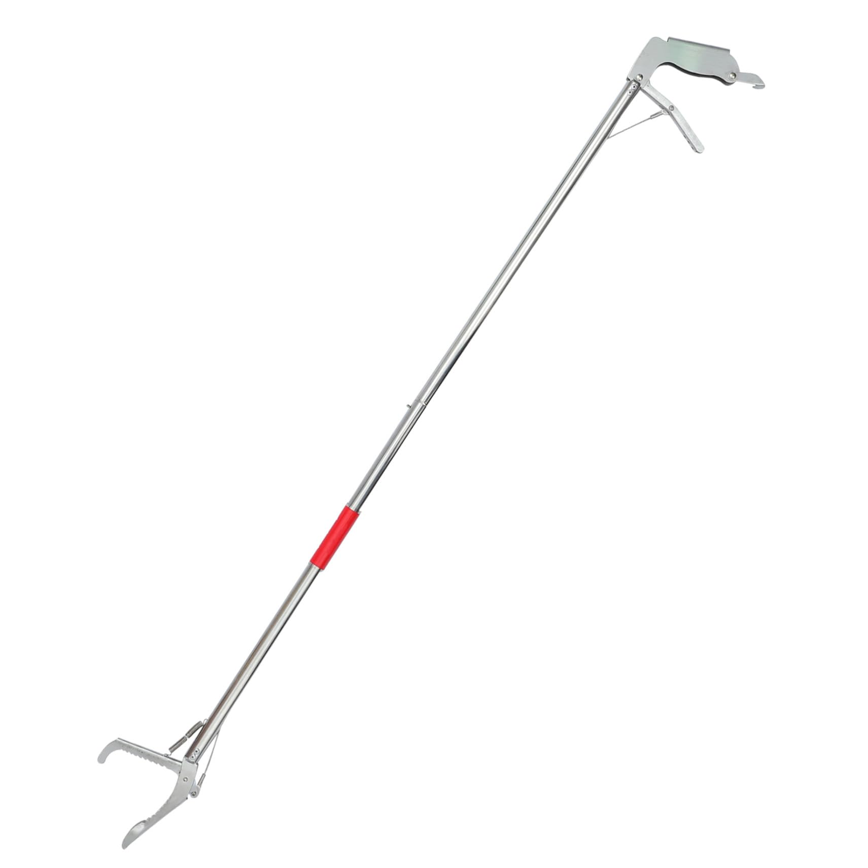 SUPVOX Pinza de Captura para Serpientes de Acero Inoxidable, Plegable y Ligera, Cierre Práctico, Uso en Jardín y Montaña,