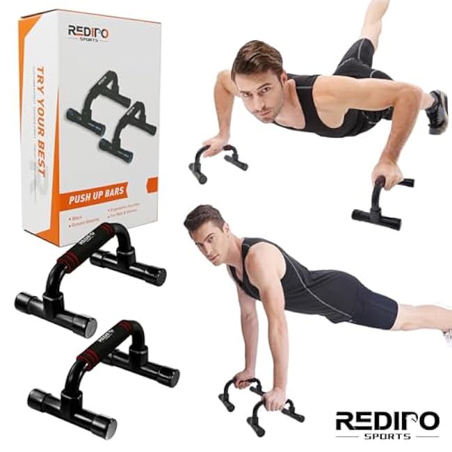 Push Up Bars Strength Training - Workout Stands With Ergonomic Push-up Bracket Board with Non-Slip Sturdy Structure Portable for Home Fitness Training, Push Up Stands Handle for Floor Workouts