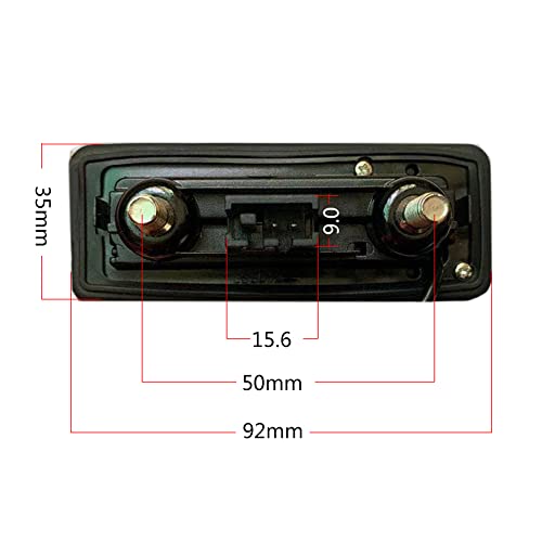 Image of Vlicevrn CCD Car Rear View Camera Trunk Handle with Fish Eye Lens Night Vision Backup Parking Camera Waterproof IP68 Vehicle Camera for Audi A1 /A4L /Q3 /Q5 /S5 /A8L /A6L /A3 Hatchback /VW /Skoda