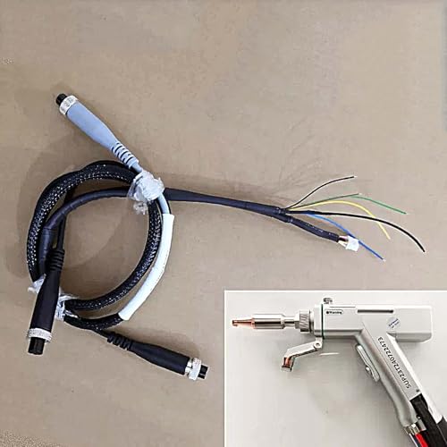 Image of CQWY Laser Welding Machine System Connection Cable for SUP 20 /21 /23 Handheld Laser Welding Control Signal Cable (Three-plug Control Cable 1M)