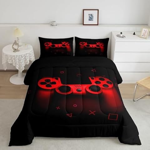 Boys Gamer Comforter Set for Kids Cover