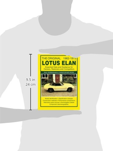 The Original Lotus Elan: Essential Data & Guidance for Owners, Restorers & Competitors