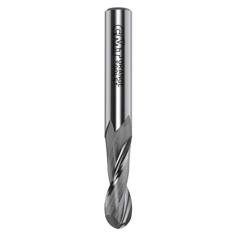 CMT ORANGE TOOLS 199.100.11 - FRESA HELICOIDAL RADIO CONVEXO HWM Z2 S=10 D=10x32x80 R=5