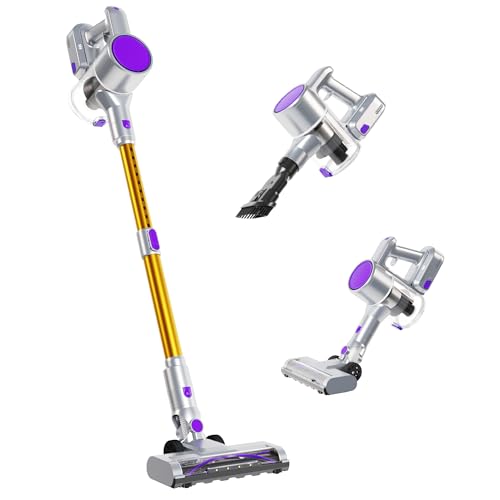 DUMOS Cordless Vacuum Cleaner, Lightweight...