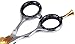 Utopia Care - Professional Barber Hair Cutting Scissors/Shears (6.5 Inches) with Fine Adjustable Tension Screw and Detachable Finger Rest - Silver
