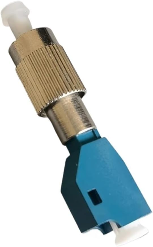 LC Female to FC Male Hybrid Converter Adapter Fiber Fast Connector Optical Power Meter Coupler for Fiber Optic Cable Tester(10MW)